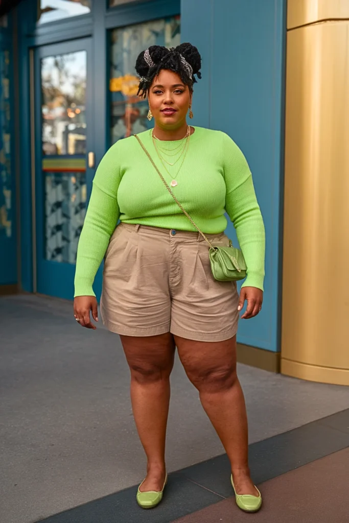 Plus Size Fall Tinker Bell Green Pixie Disney Outfit