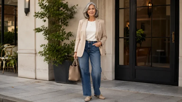 How to Wear a Blazer Over 50 So It Looks Effortless, Not Stuffy