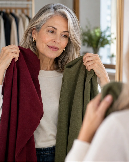 How to Wear Color Over 50 When You’ve Lived in Black and Navy Your Whole Life