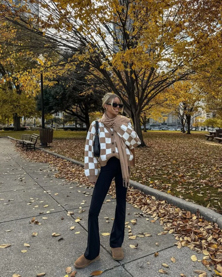 Matching color scarf