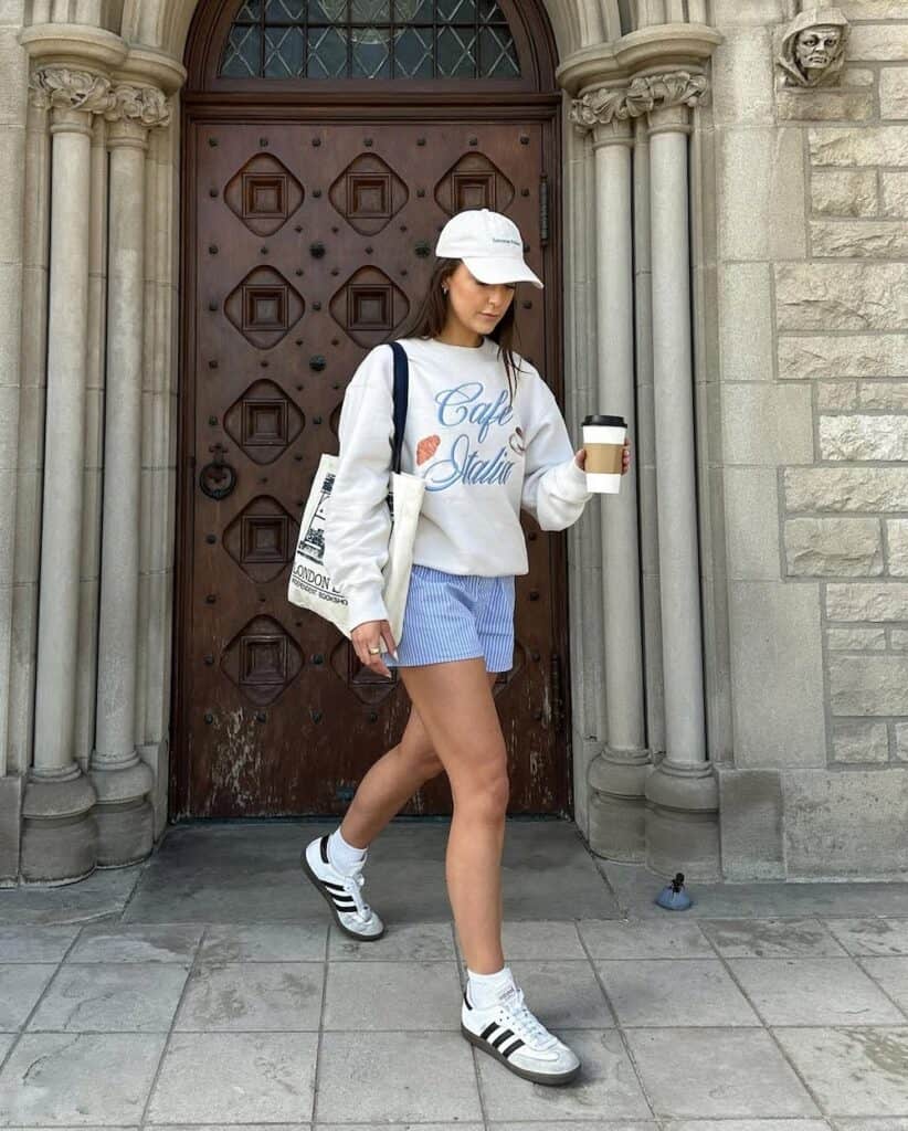 Sporty in Stripes