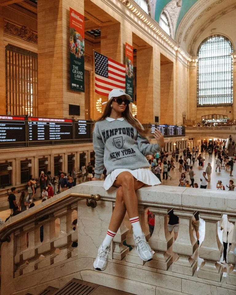 Sweatshirt and a mini dress