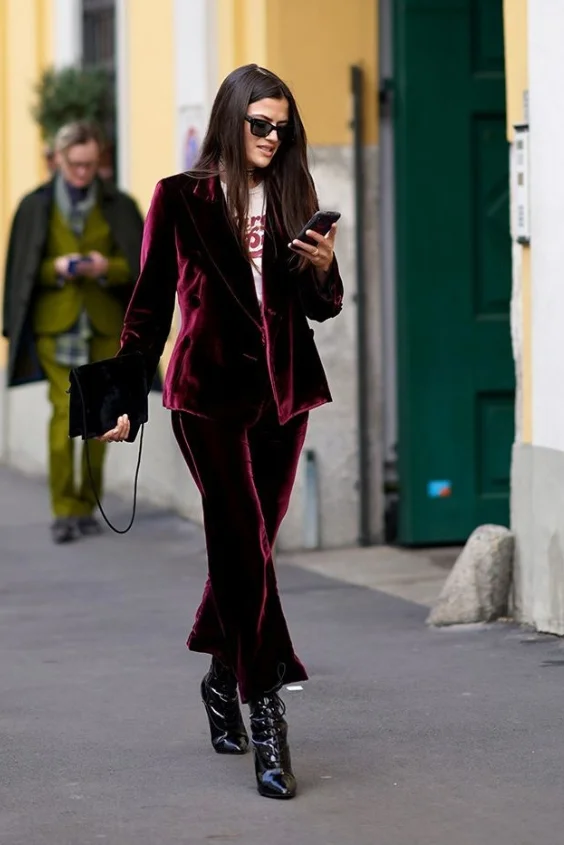 Velvet Suit Glam