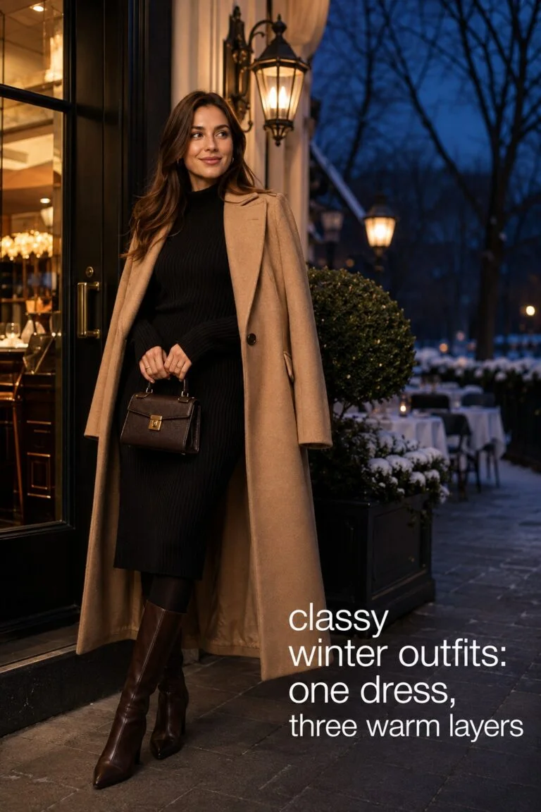 Classy Winter Outfits: 4 Formulas to Compare