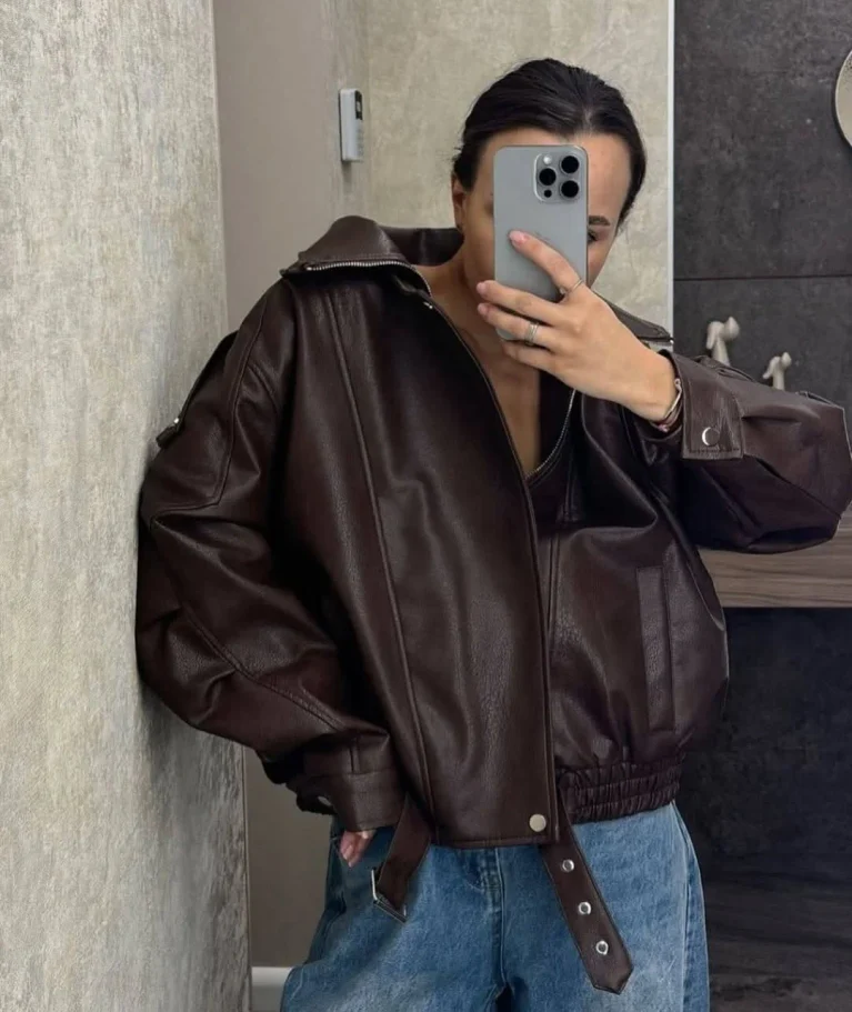Fall Outfits Biker Jacket 2026