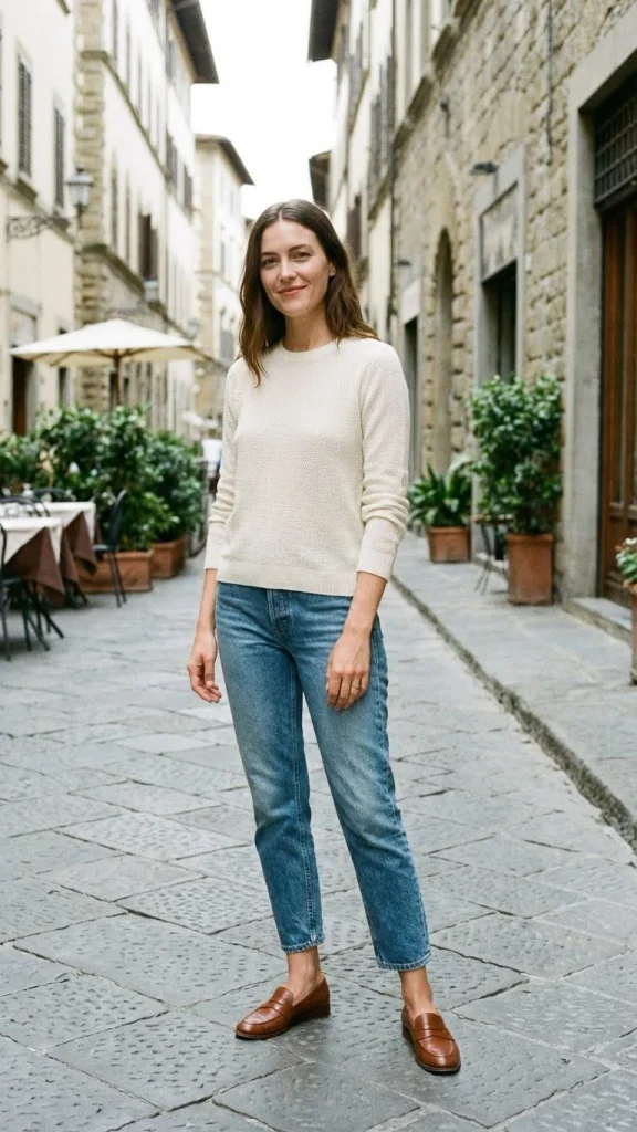 Casual Comfort in Soft Tones