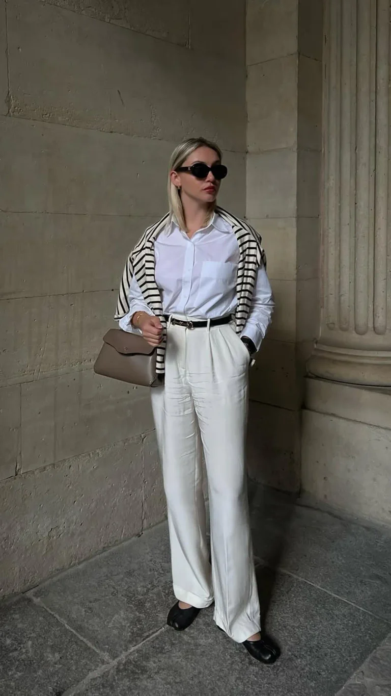 Trendy 20+ Linen Pants Outfit Ideas for Hot Days