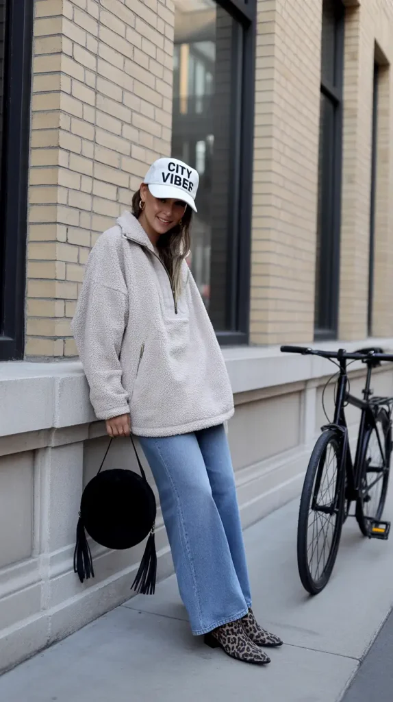 Cozy City Vibes: The Shearling Comfort Zone