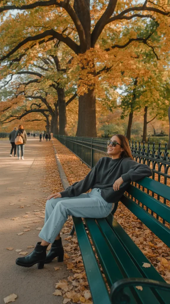 Golden Hour Walks: Cozy Autumn in Central Park