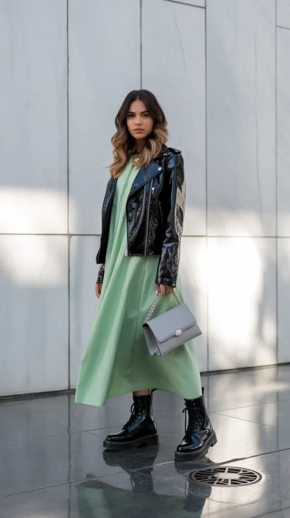 Mint Confidence: Leather and Freshness