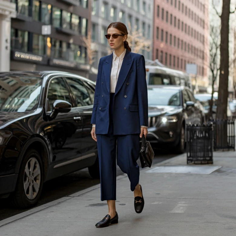 Navy Sophistication for the Office