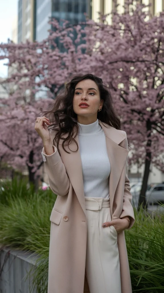 Dusty Mauve Layers for Spring