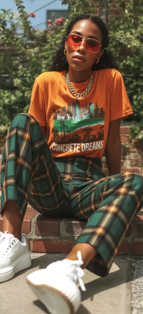 Vibrant Street Style Energy
