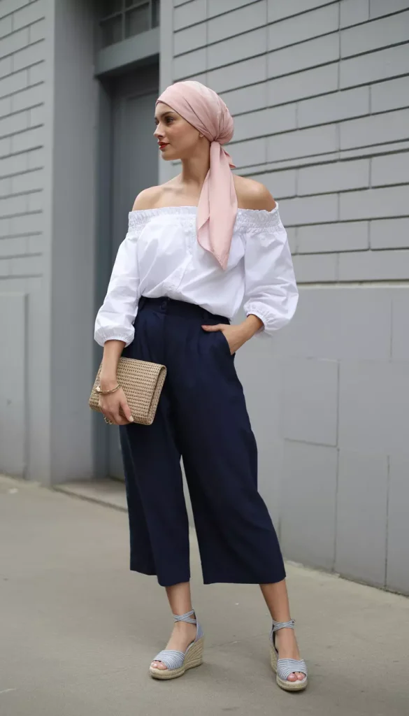Effortless Off-the-Shoulder Charm