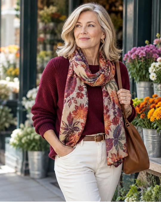 Color and texture ideas to feel confident getting dressed over 50