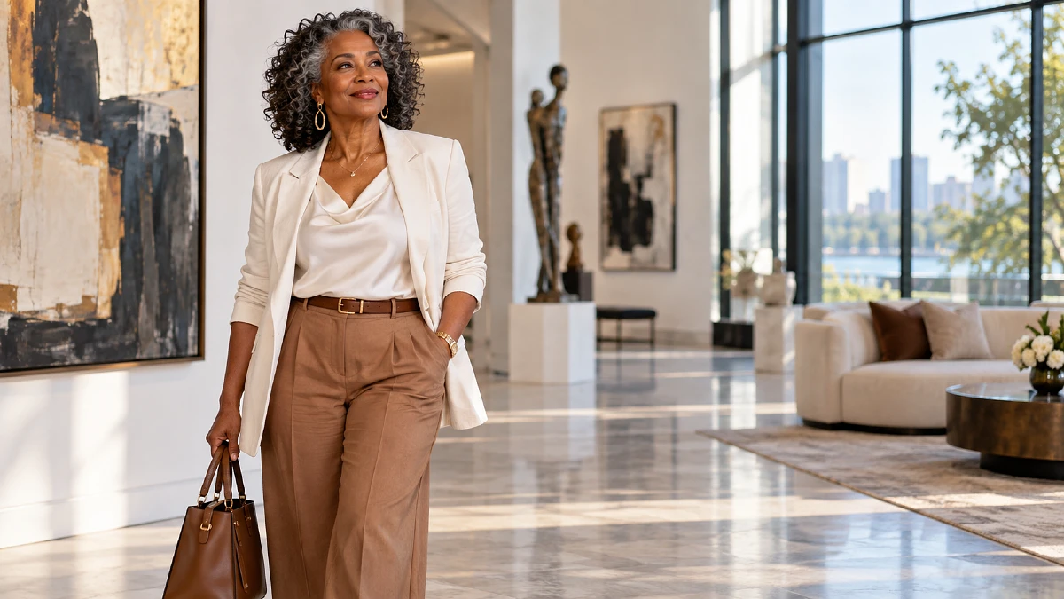 How to dress with confidence over 50 when your body has changed