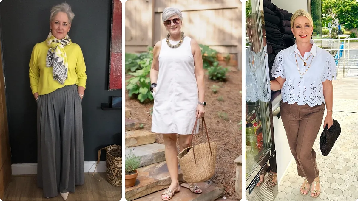 Stylish outfits for women over 50 to copy right now