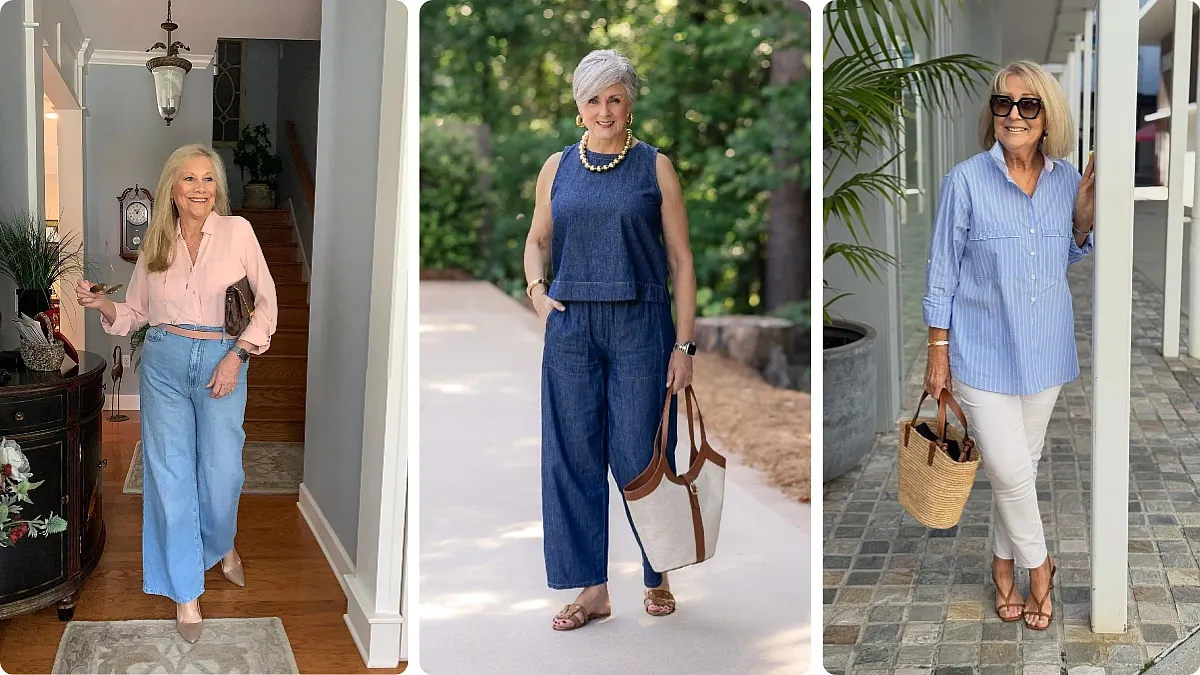 16 trendy outfits for women over 50