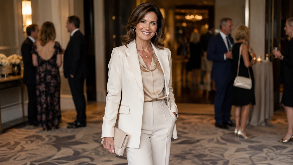 What to wear to a class reunion over 50 in a polished and comfortable outfit