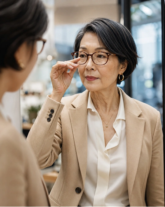 Frame width and bridge fit for the most flattering glasses frames when you're over 50