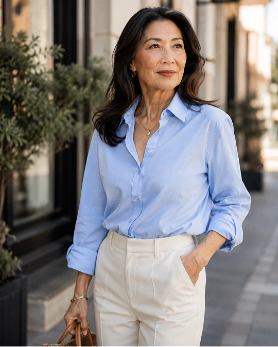 Spring fabrics for what to wear on Easter over 50