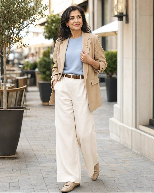 What makes trending outfits for women over 50 wearable in 2026