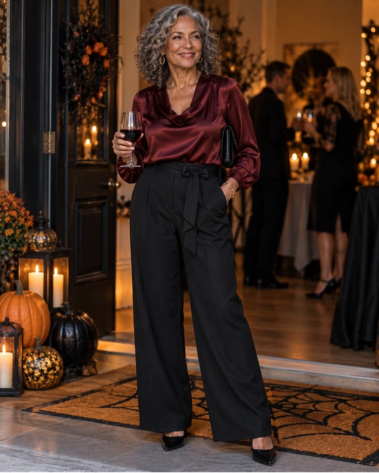 Halloween party outfit formula for women over 50
