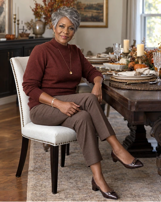 What to Wear to Thanksgiving Dinner Over 50 (Comfortable and Chic)