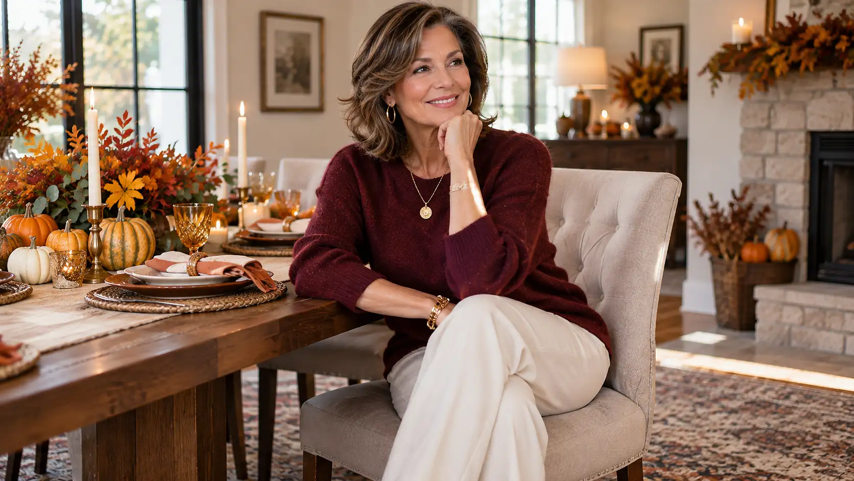 What to wear to Thanksgiving dinner over 50 comfortable and chic
