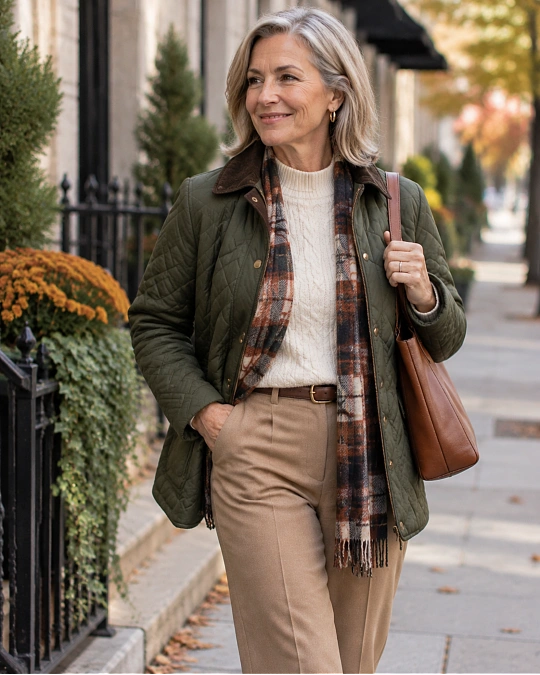 Fall jackets and layers for women over 50