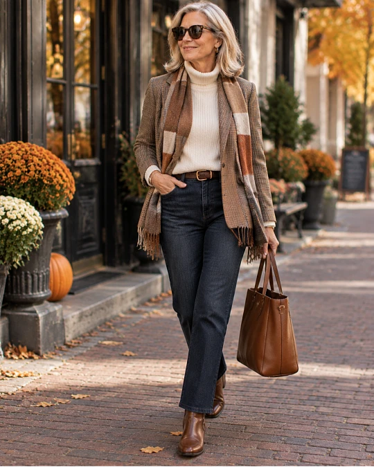 Fall outfit formulas for women over 50
