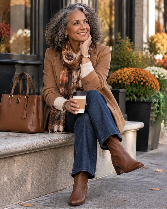Fall shoes and accessories for women over 50