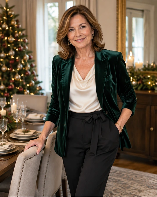 What to Wear to Christmas Dinner Over 50 (Festive but Comfortable)