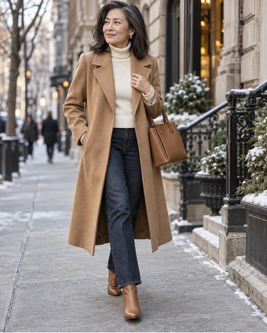 The Winter Capsule Wardrobe for Women Over 50 That Works All Season