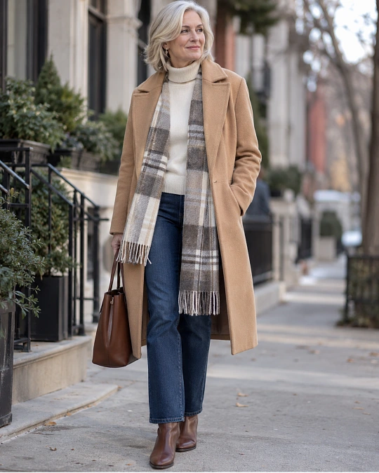 Winter jeans trousers and skirts for women over 50
