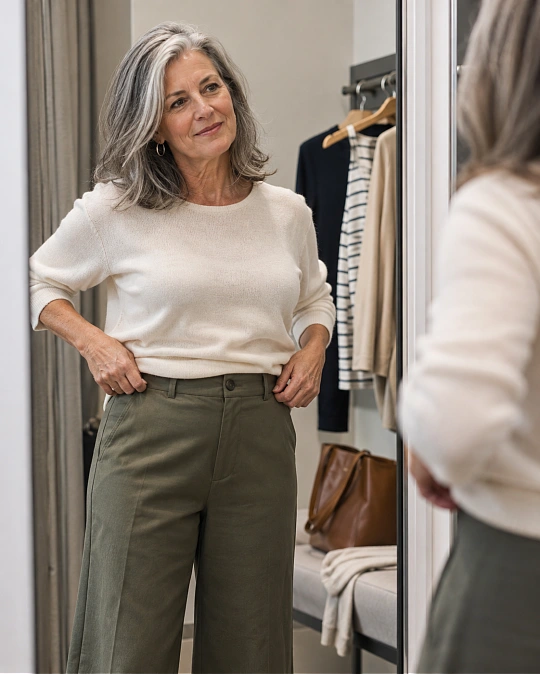 Finding the right fit when shopping for clothes over 50