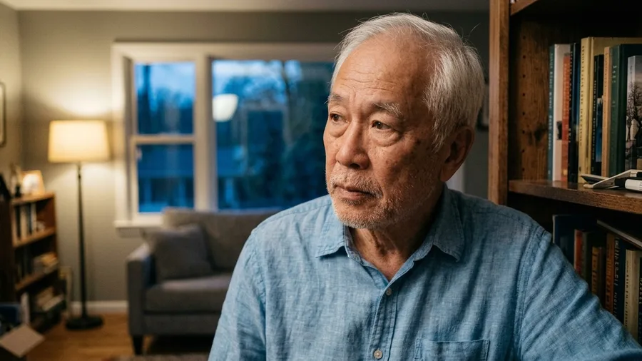 Rearranging furniture after being widowed at 71 to create a new home routine