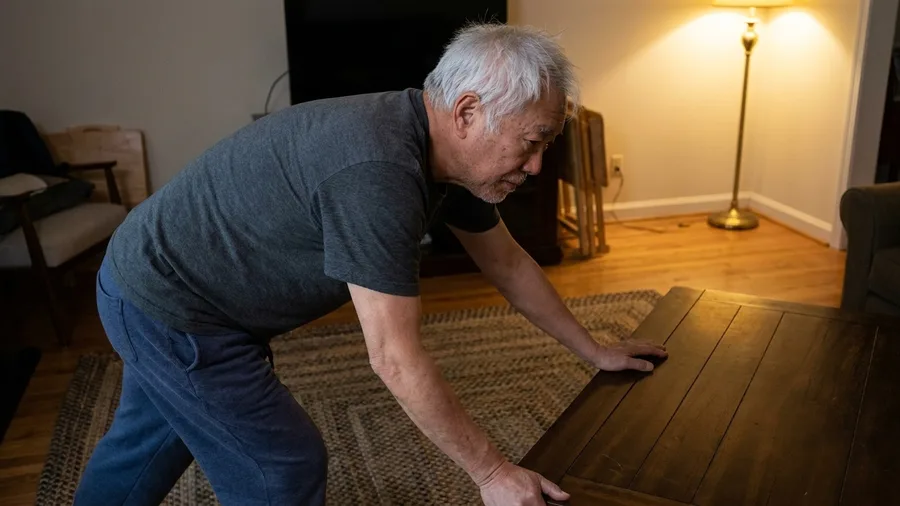 Changing the physical space after being widowed at 71