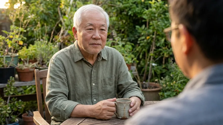 Giving friends simple words to use when supporting someone widowed at 71