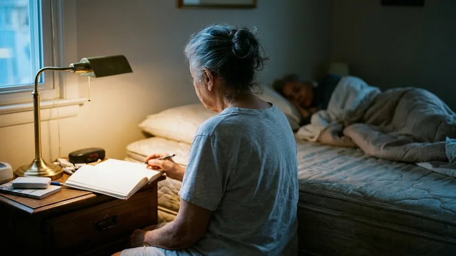 Nightly reflection log for noticing small positive moments