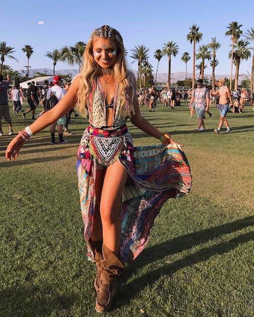 Bohemian Coachella outfit