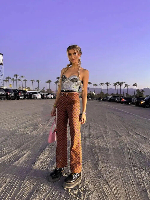 Coachella festival outfit idea