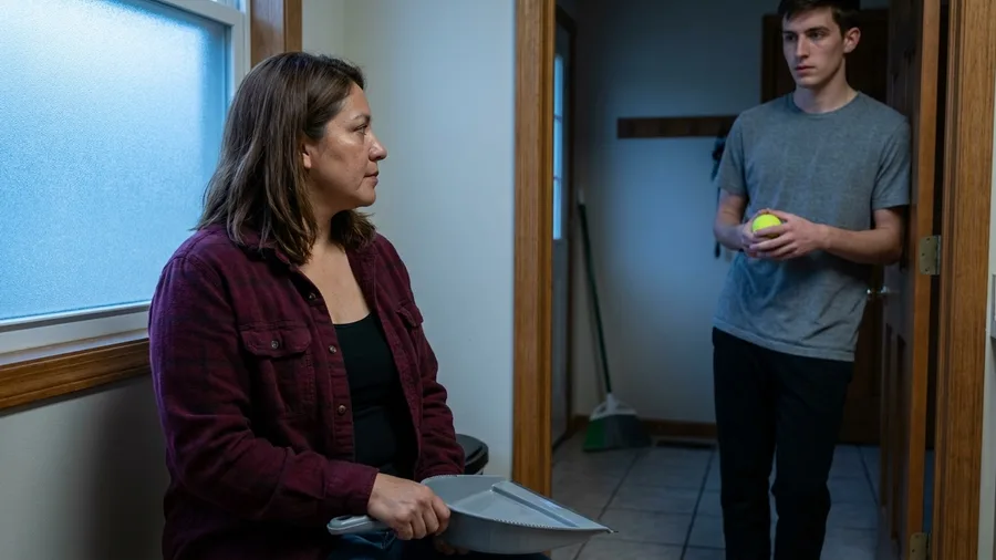 Grandparent listening calmly when a grandchild shares a small mistake
